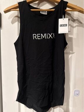 LSKD Luna Tank REMIXX Black XS